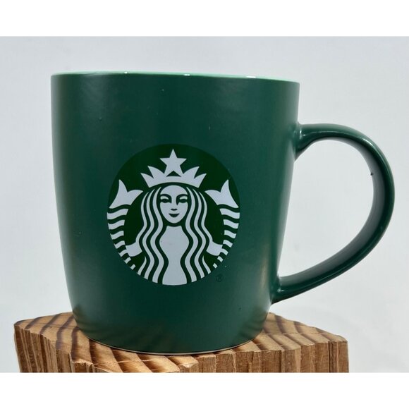 Starbucks Other - Starbucks 2024 Green Ceramic Coffee Mug 11 Oz ~~minty~~ Perfect Sipping